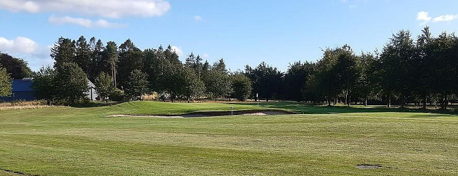 Cafe19 Brande Golfklub Udenfor