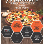 Mammas Pizza Menu