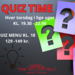 The Upper Hill Menu