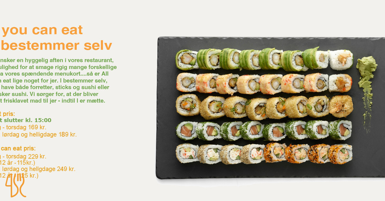 Lucky Sushi Menu