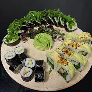 'sushi Udenfor