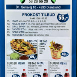 Dianalund Pizzaria Menu