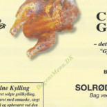 Den Gyldne Kylling Menu