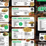 Cafetten Menu