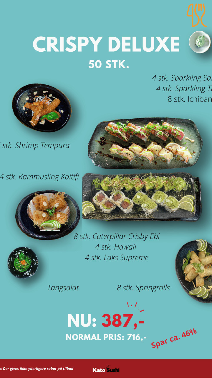 Kato Sushi Menu