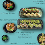 Kato Sushi Menu
