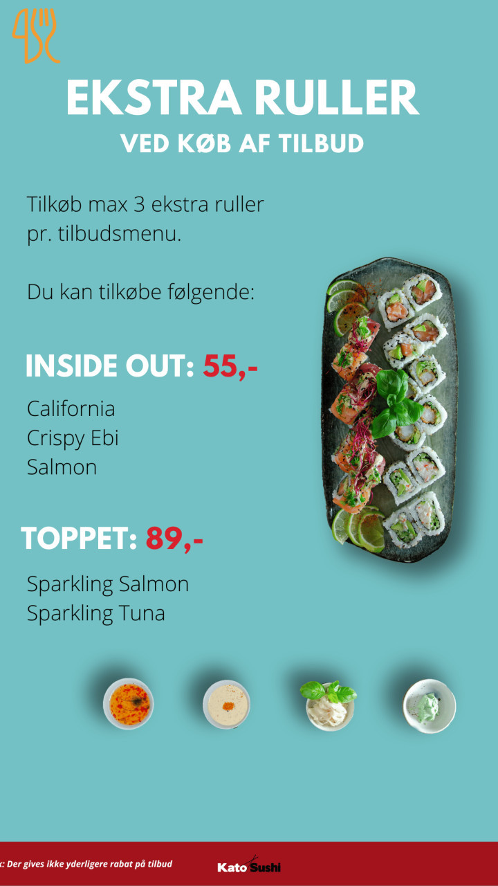 Kato Sushi Menu
