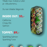 Kato Sushi Menu