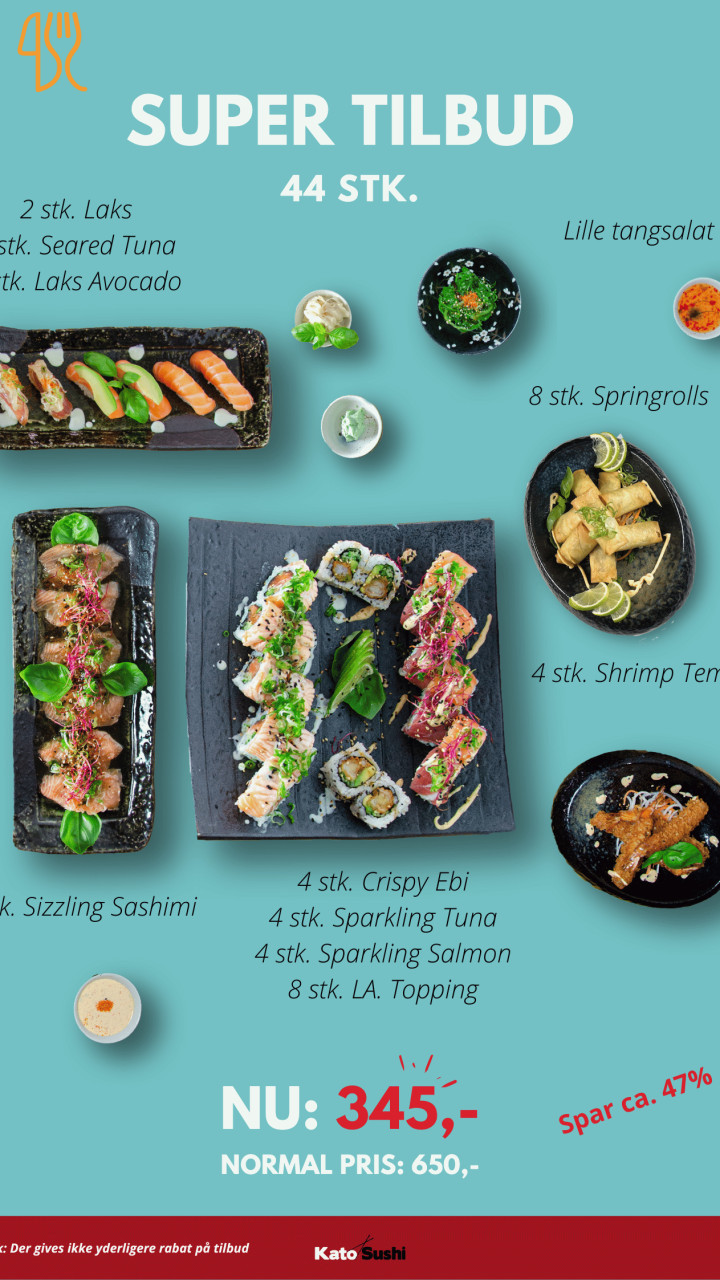 Kato Sushi Menu