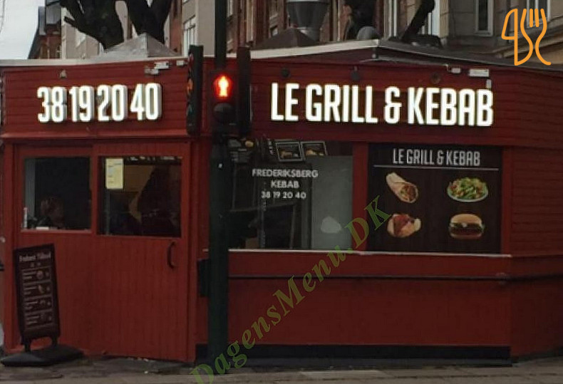 Le Grill Kebab Udenfor