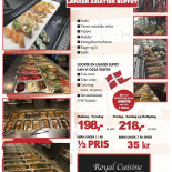 Royal Cuisine Menu