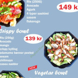 Hongyu Sushi Buffet Menu
