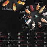 Hongyu Sushi Buffet Menu