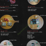Hongyu Sushi Buffet Menu