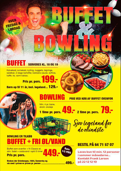 Assens Bowling Center Menu