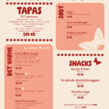 Cafe Biografen Menu