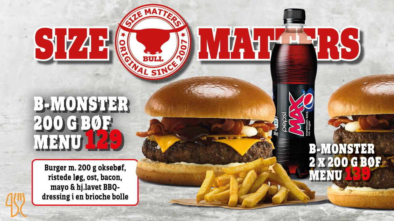 Bull Diner Menu