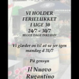 Rugatino Menu