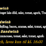 Cafe Stjernen Menu