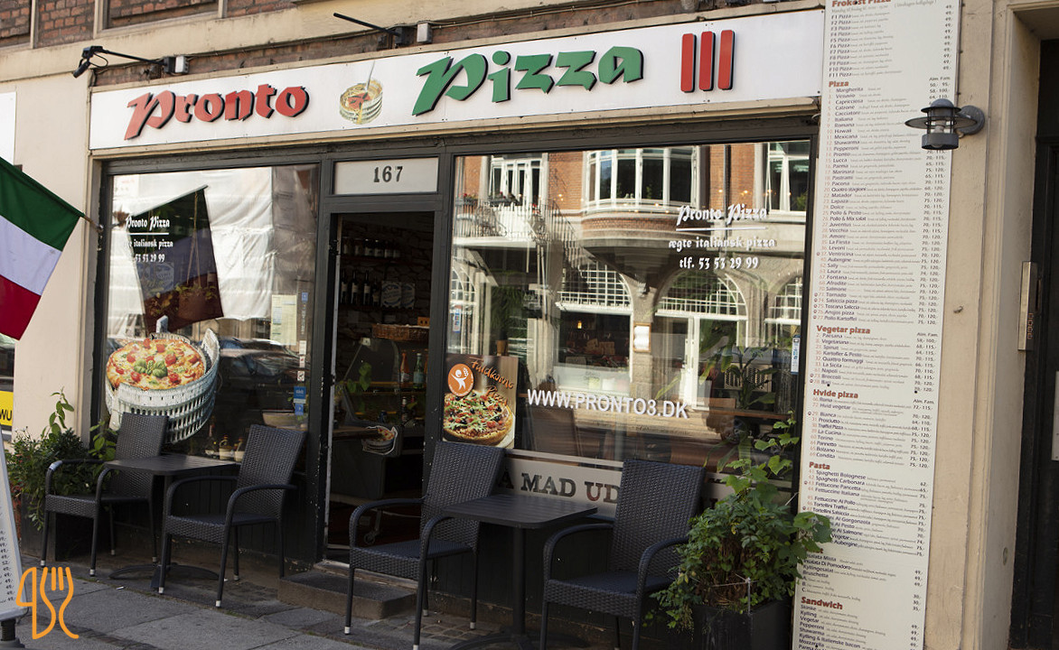 Pronto Pizzaria Iii Udenfor