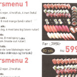 Moshimao Sushi Menu