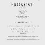 Christianhavns Bådudlejning Og Café Menu