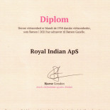 Royal Indian Menu