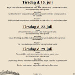 Pipers Hus Menu