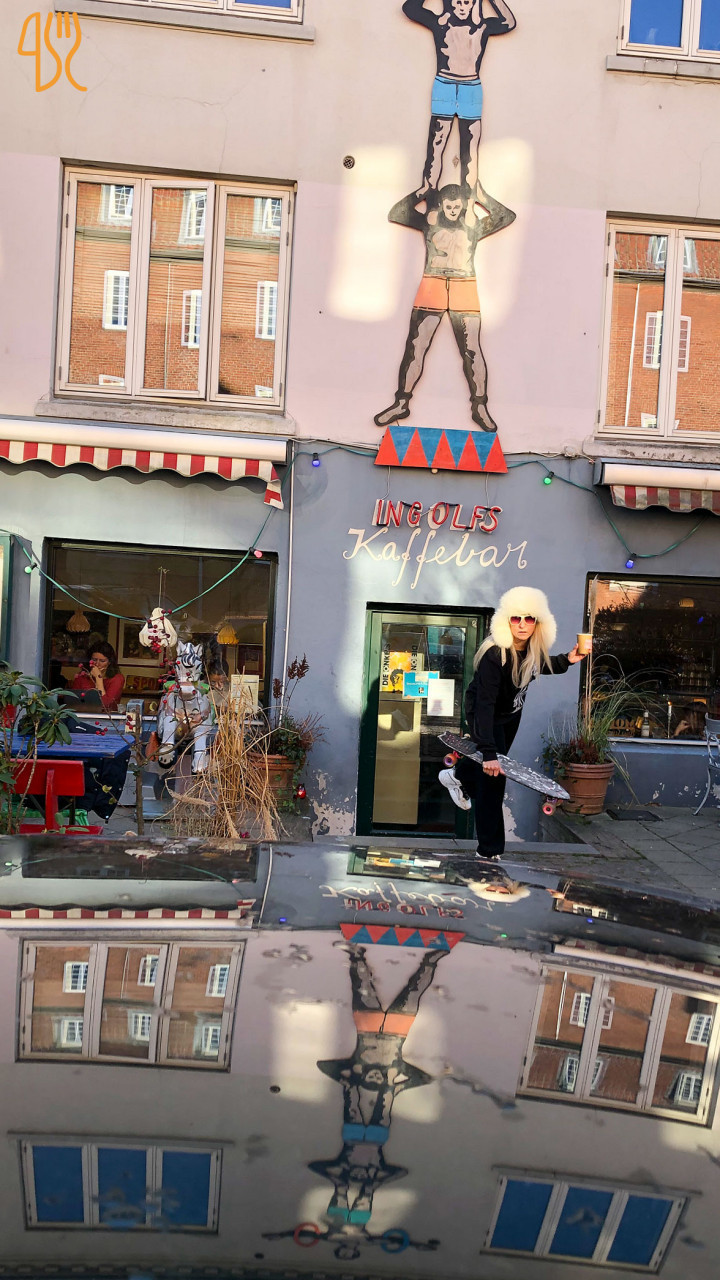 Ingolf's Kaffebar Udenfor