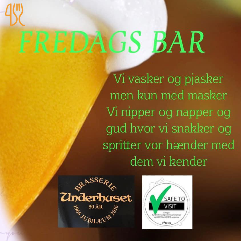 Brasserie Underhuset, Silkeborg Menu