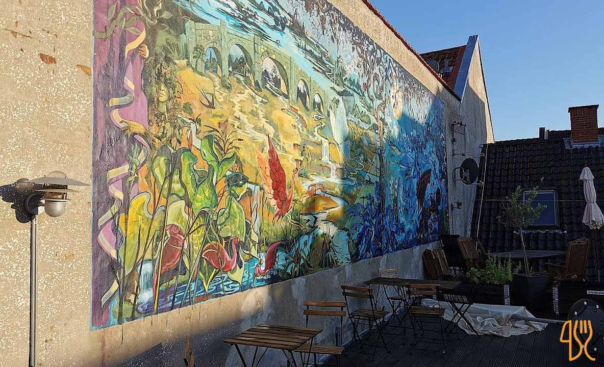 Cafe Den Go'e Fe Heksekosten Udenfor