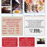 Joci Sushi Menu