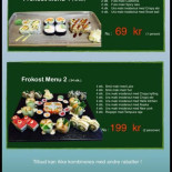 Joci Sushi Menu