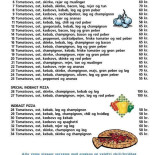 Musse's Pizza Kebab Menu