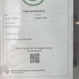 Media Pizza Menu