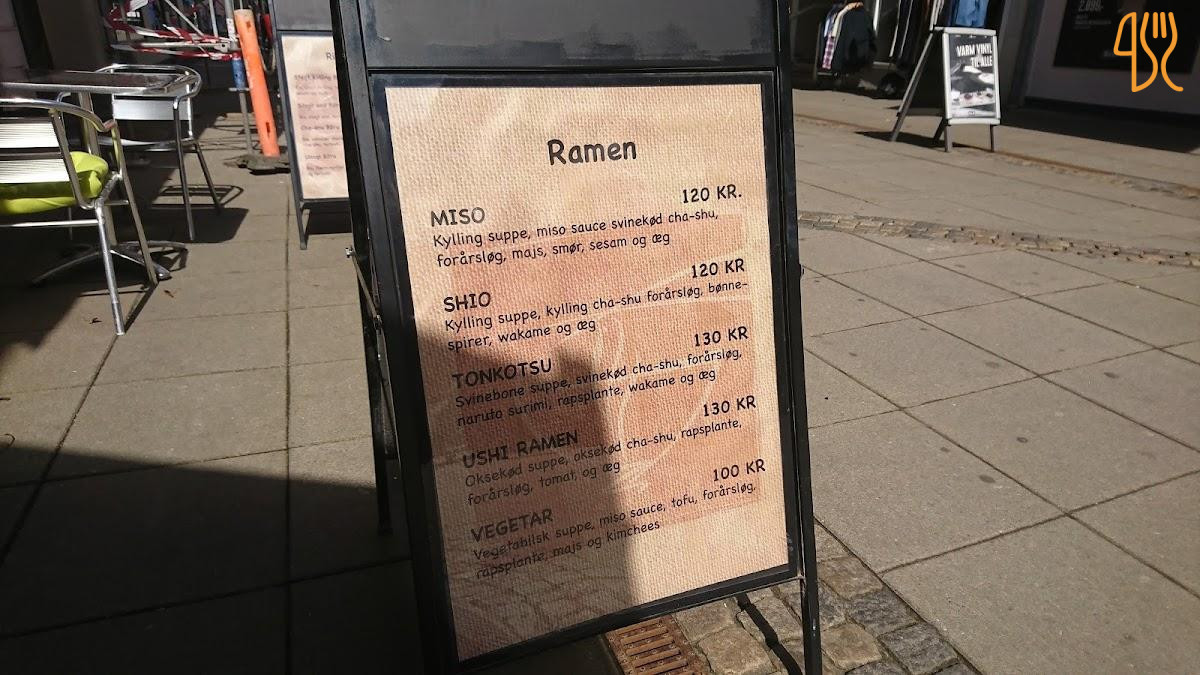 Daruma Ramen Menu