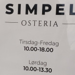 Simpel Osteria Drik