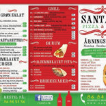 Santa Fe Pizza Grill House Menu