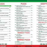 Santa Fe Pizza Grill House Menu