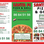 Santa Fe Pizza Grill House Menu