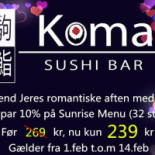 Koma Sushi Menu