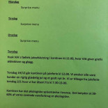 Via Kantinen, Campus Silkeborg Menu