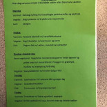 Via Kantinen, Campus Silkeborg Menu