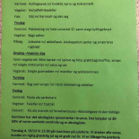 Via Kantinen, Campus Silkeborg Menu