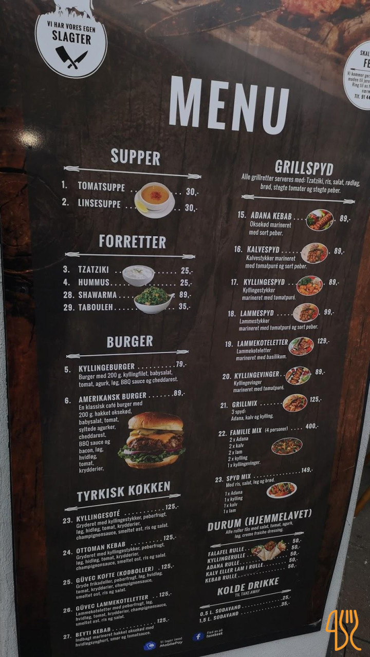 Spyd Menu