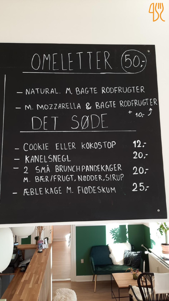 Kaffehjørnet Menu