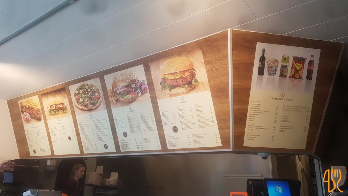 Byens Burger Menu