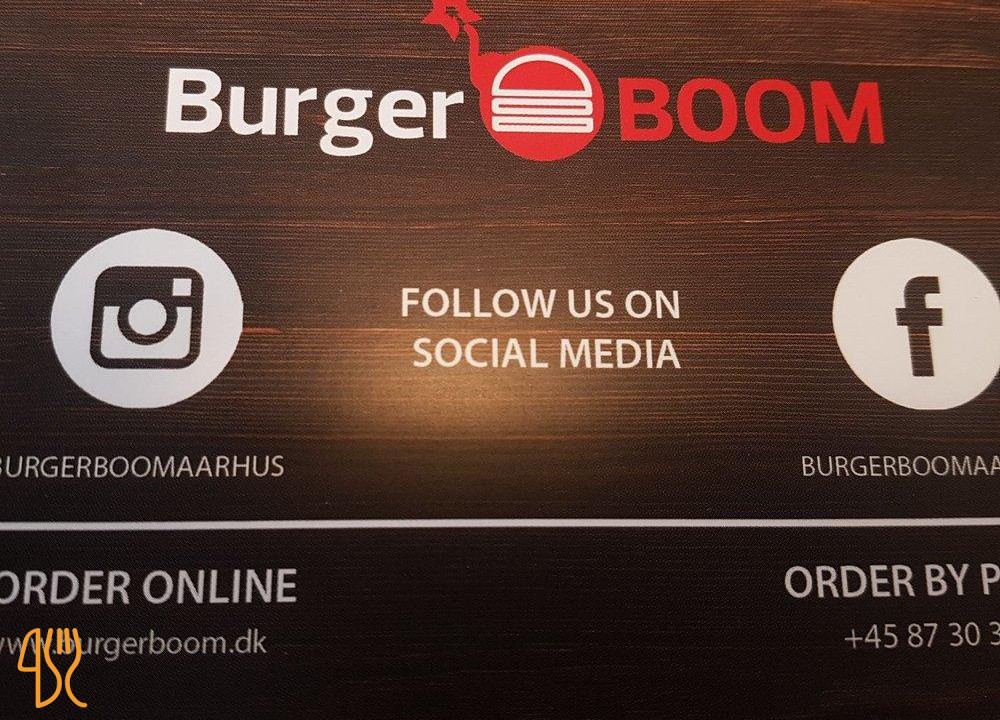 Burger Boom Menu