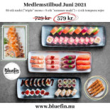 Bluefin Sushi Gin Menu