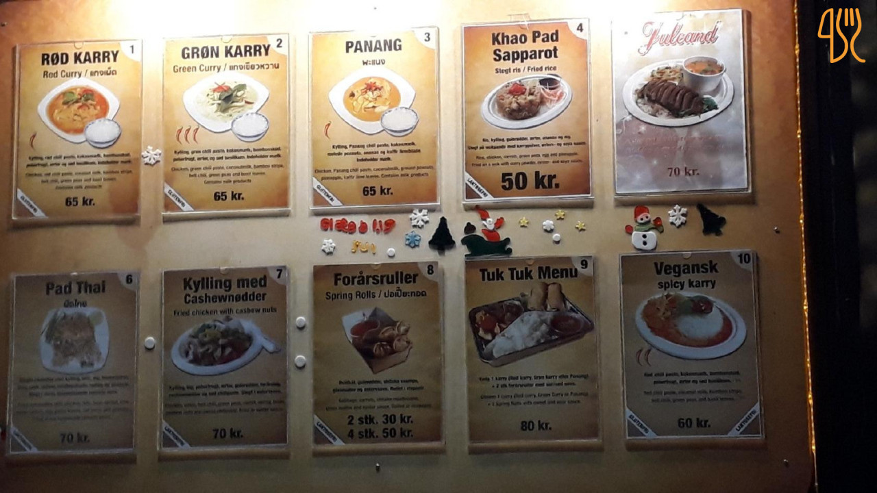 Tuk Tuk Menu